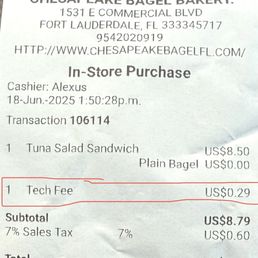Tech Fee.... Errrr!!!!! Tech Fee.... Errrr!!!!!