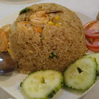 Thai Orchid - Fried rice with Shrimp, delicious as well - Thai Near Me - Houston, Texas Thai Orchid - Fried rice with Shrimp, delicious as well - Thai Near Me - Houston, Texas