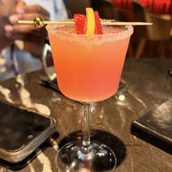 Bartender created this drink for us, strawberry lemonade characteristics