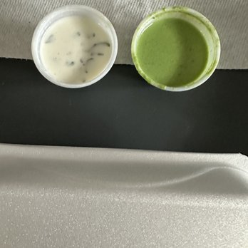 Mumbai Grill - 2 taste less chatni's with 2 appetizers. - Indian Near Me - Greenwood, Indiana