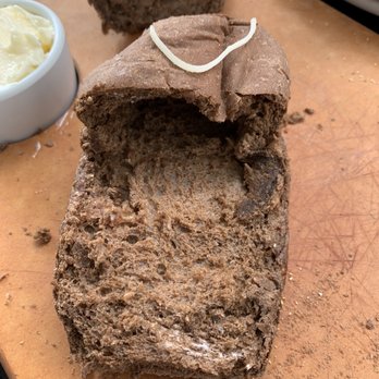 Outback Steakhouse - Our Nike slipper made of bread. Cheese Nike symbol. Better to laugh than to complain - Steakhouses Near Me - Norwalk, California