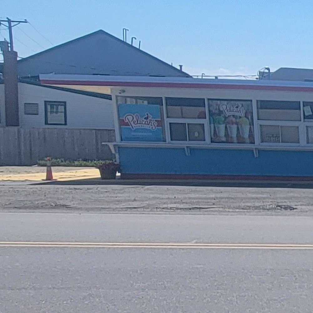 Pelican's Snoballs - a blue building with a red roof - Ice Cream & Frozen Yogurt Near Me - Marshfield, Massachusetts Pelican's Snoballs - a blue building with a red roof - Ice Cream & Frozen Yogurt Near Me - Marshfield, Massachusetts