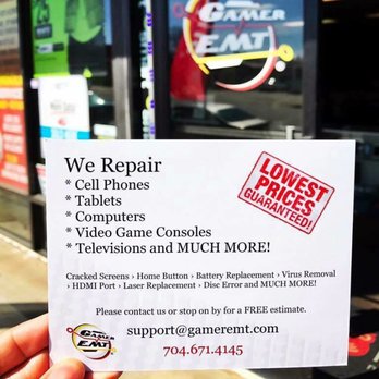 Gamer EMT - Just an example of our services! - Electronics Repair Near Me - Gastonia, North Carolina Gamer EMT - Just an example of our services! - Electronics Repair Near Me - Gastonia, North Carolina