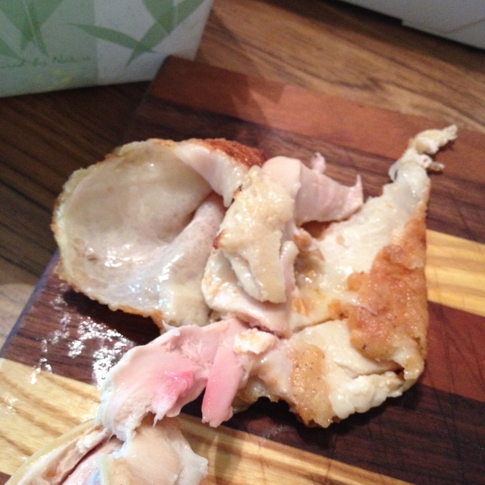 The Quarry Restaurant - This was a refire so in fairness, maybe they rushed but the skin from my "fried chicken" was all soft fat. No Bueno. - Italian Near Me - Hingham, Massachusetts The Quarry Restaurant - This was a refire so in fairness, maybe they rushed but the skin from my "fried chicken" was all soft fat. No Bueno. - Italian Near Me - Hingham, Massachusetts