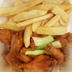 America's Best Wings & Seafood - 2'7'2019 10 Buffalo Wings & Fries