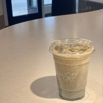 Luckycat - Black Sesame Latte - Coffee & Tea Near Me - Chicago, Illinois Luckycat - Black Sesame Latte - Coffee & Tea Near Me - Chicago, Illinois
