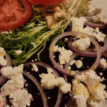 Ma Maison - Beet salad with goat cheese - French Near Me - Boston, Massachusetts Ma Maison - Beet salad with goat cheese - French Near Me - Boston, Massachusetts