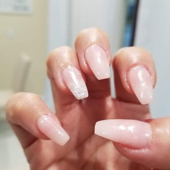 Radiant Nail Spa - Coffin Nexgen Light Pink w/ a little sparkle by non-other than the boss lady herself, Vivian N. - Nail Salons Near Me - Boynton Beach, Florida Radiant Nail Spa - Coffin Nexgen Light Pink w/ a little sparkle by non-other than the boss lady herself, Vivian N. - Nail Salons Near Me - Boynton Beach, Florida