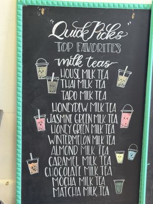 Menu photo 1 Quickly Boba Carson, CA