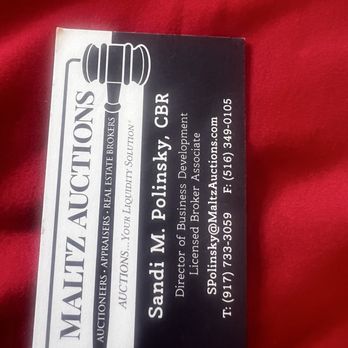 Maltz Auctions - This lady Should not be dealing with people - Auction Houses Near Me - Central Islip, New York Maltz Auctions - This lady Should not be dealing with people - Auction Houses Near Me - Central Islip, New York