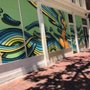 Photo of Futurist Woman Mural