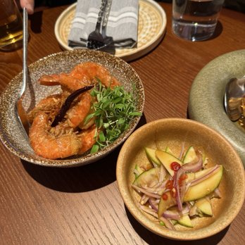 SAAM - Goong Tod Nam Pla Waan: probs my fav starter, so much flavor but not overwhelming - Thai Near Me - San Francisco, California SAAM - Goong Tod Nam Pla Waan: probs my fav starter, so much flavor but not overwhelming - Thai Near Me - San Francisco, California