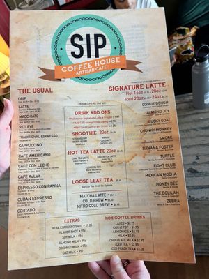 Menu photo 2 Sip Coffee House Crown Point, IN Menu photo 2 Sip Coffee House Crown Point, IN