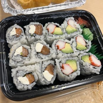 Tempura Grill - Pick 2 for lunch: california cheese roll (but just actually a california roll) and philly roll - Sushi Bars Near Me - Mechanicsburg, Pennsylvania Tempura Grill - Pick 2 for lunch: california cheese roll (but just actually a california roll) and philly roll - Sushi Bars Near Me - Mechanicsburg, Pennsylvania