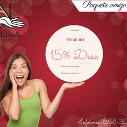 Nüwa - Promoción para amigos todo el mes de febrero. Puedes comprarlo y tiene de vigencia un mes a partir del día de la compra. Te esperamos!!