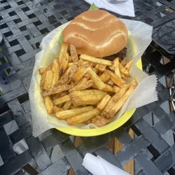 Waterfront Grille and Gathering - The cheeseburger was outstanding. The best cheeseburger I've had in my life. Service was also outstanding. Debra was so warm and welcoming.