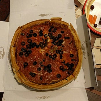 Giordano's - Italian Sausage, Black Olive and Green Pepper. What else ks there to say. - Italian Near Me - Orlando, Florida Giordano's - Italian Sausage, Black Olive and Green Pepper. What else ks there to say. - Italian Near Me - Orlando, Florida