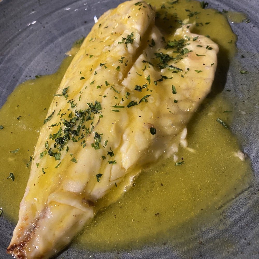 Mr. Clood - Sea bass with an orange reduction - Italian Near Me - Rome, RM Mr. Clood - Sea bass with an orange reduction - Italian Near Me - Rome, RM