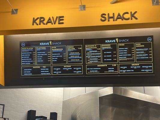 Menu photo 1 Krave Shack Manassas, VA