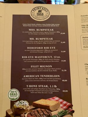 Menu photo 4 BLOCK HOUSE Dusseldorf, NW Menu photo 4 BLOCK HOUSE Dusseldorf, NW
