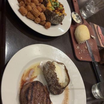 Firebirds Wood Fired Grill - Firebirds Roasted Chicken Filet Mignon* Loaded Baked Potato - Steakhouses Near Me - Niles, Ohio