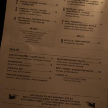 Blind Barber - Food menu - Barbers Near Me - Highland Park, California