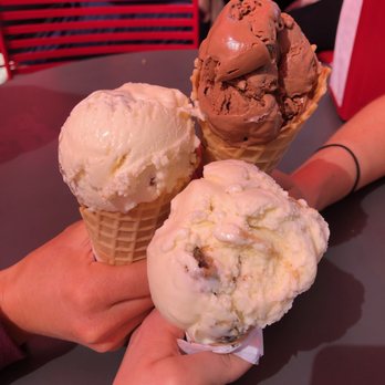 Churn - Whiskey Toffee Almond, Cookies & Milk, and Double Chocolate - Ice Cream & Frozen Yogurt Near Me - Phoenix, Arizona Churn - Whiskey Toffee Almond, Cookies & Milk, and Double Chocolate - Ice Cream & Frozen Yogurt Near Me - Phoenix, Arizona