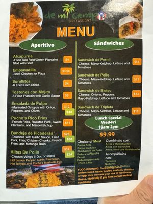 De Mi Campo Restaurant LLC by null