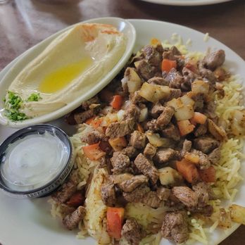 Prince Lebanese Grill - Lamb shwarma with hummus - Mediterranean Near Me - Arlington, Texas Prince Lebanese Grill - Lamb shwarma with hummus - Mediterranean Near Me - Arlington, Texas