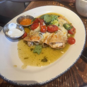 Beatrix - Green Chili Enchiladas - New American Near Me - Chicago, Illinois