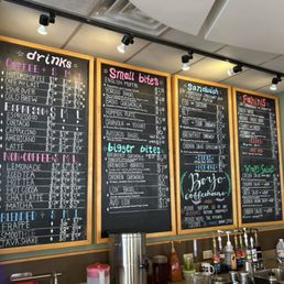 cafe menu