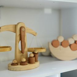 Mini Bambini - We value balance in child development. 
We use engaging tools like scales and balancers to teach this vital concept to our little ones.