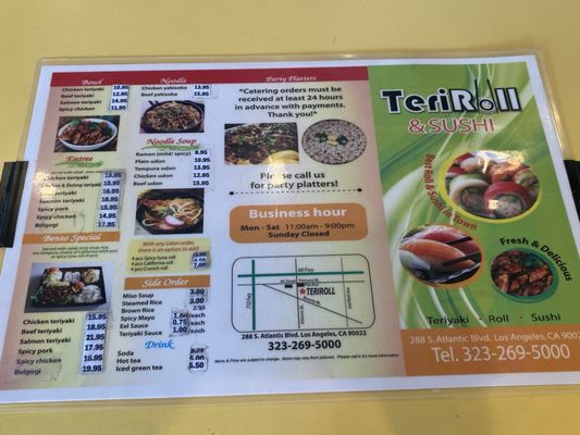 Menu photo 2 Teriroll Los Angeles, CA Menu photo 2 Teriroll Los Angeles, CA