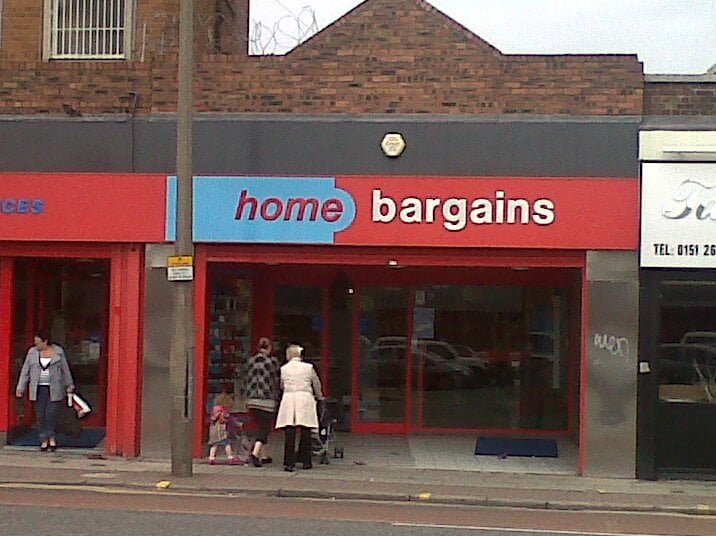 HOME BARGAINS 269279 Prescot Rd, Liverpool, Merseyside, United