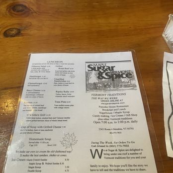 Maple Sugar & Vermont Spice - Specialty Food Near Me - Mendon, Vermont