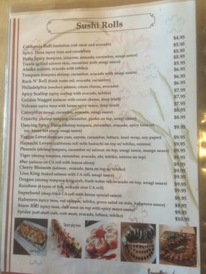 Menu photo 7 Hana Japanese Restaurant Fairfield, CA Menu photo 7 Hana Japanese Restaurant Fairfield, CA