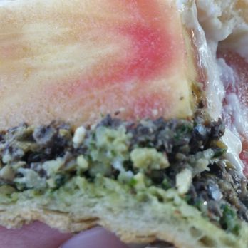 Green Table Cafe - What a great Pesto for You sandwich! With Incredible bread this just tasted like a great Italian sandwich! - Cafes Near Me - Los Angeles, California