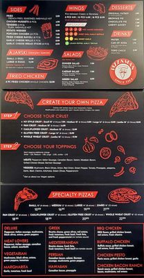 Menu photo 2 Pizza Man Eagle Rock, CA