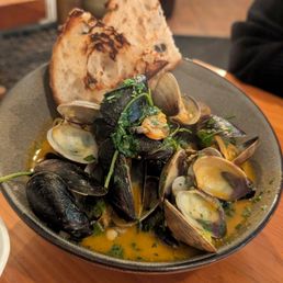 Mussels and Clams Mussels and Clams