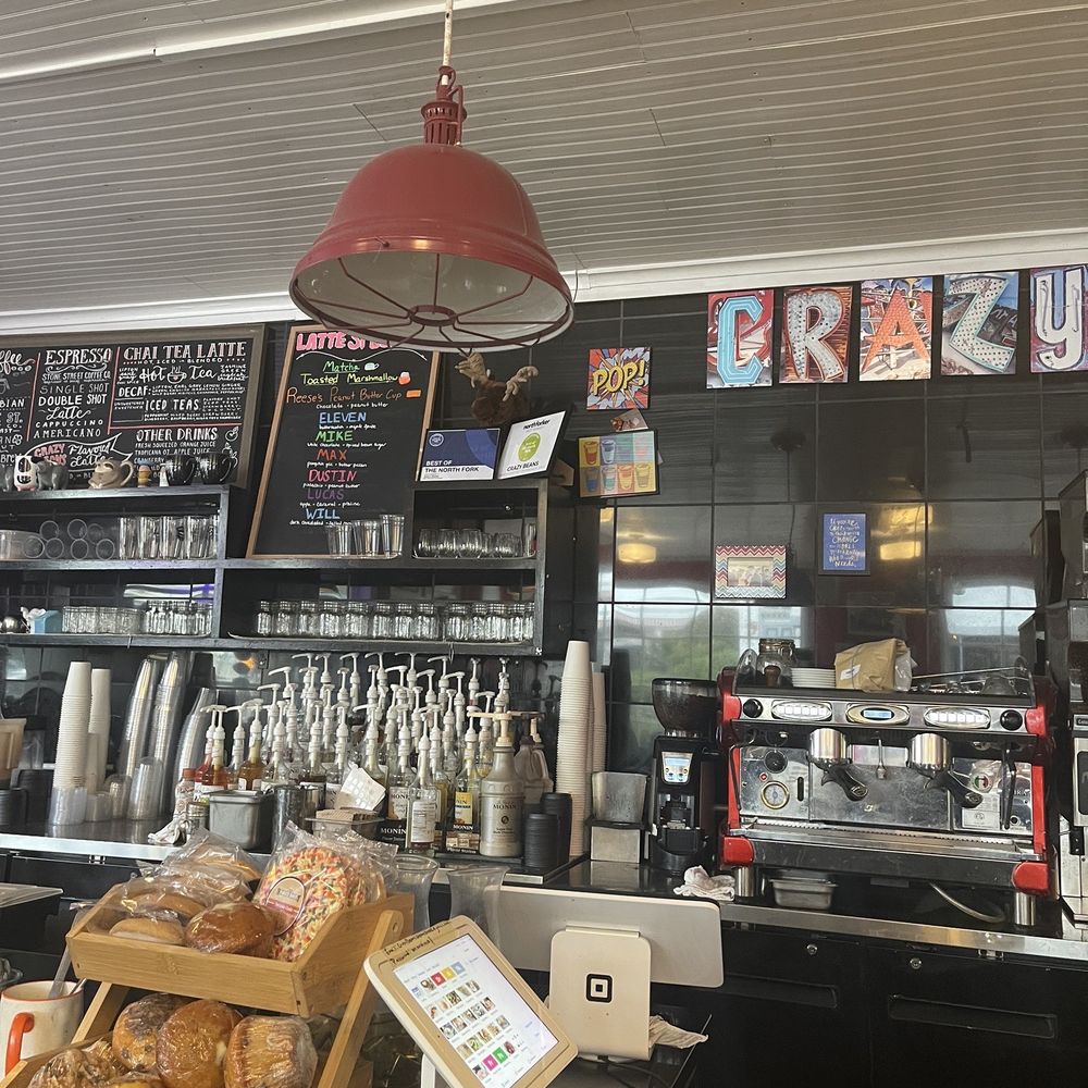 Crazy Beans - Interior - Breakfast & Brunch Near Me - Greenport, New York Crazy Beans - Interior - Breakfast & Brunch Near Me - Greenport, New York