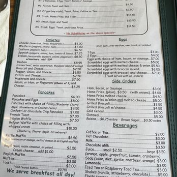Iron Kettle Coffee Shoppe & Restaurant - menu - Breakfast & Brunch Near Me - Rome, New York Iron Kettle Coffee Shoppe & Restaurant - menu - Breakfast & Brunch Near Me - Rome, New York