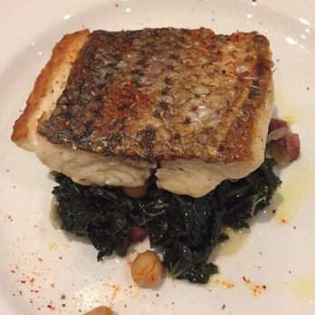 Eataly Boston - Pesce Alla Piastra ($23) local fish of the day: seared sea bass. - Pizza Near Me - Boston, Massachusetts Eataly Boston - Pesce Alla Piastra ($23) local fish of the day: seared sea bass. - Pizza Near Me - Boston, Massachusetts