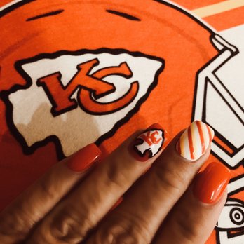 Q Nails & Spa - Thanks for getting me ready for Super Bowl, Mike! My hubby loves them! Go CHIEFS! - Nail Salons Near Me - Henderson, Nevada Q Nails & Spa - Thanks for getting me ready for Super Bowl, Mike! My hubby loves them! Go CHIEFS! - Nail Salons Near Me - Henderson, Nevada