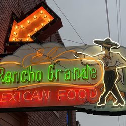 El Rancho Grande - Sign out front