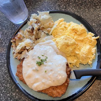 The Trails Eatery - Country Fried Steak and Eggs - Breakfast & Brunch Near Me - San Diego, California