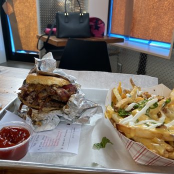 Choppers Burger Bar - Now that's a double !! - Burgers Near Me - Glen Head, New York