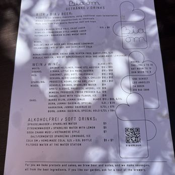 Bia Om - Menu - Desserts Near Me - Los Angeles, California