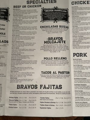 Menu photo 4 Bravo's Cantina and Grill Sugar Hill, GA Menu photo 4 Bravo's Cantina and Grill Sugar Hill, GA
