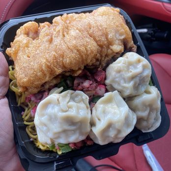 Str’Eats of Aloha - Manapua Truck Special with two extra piece Pork Hash - Japanese Near Me - Honolulu, Hawaii