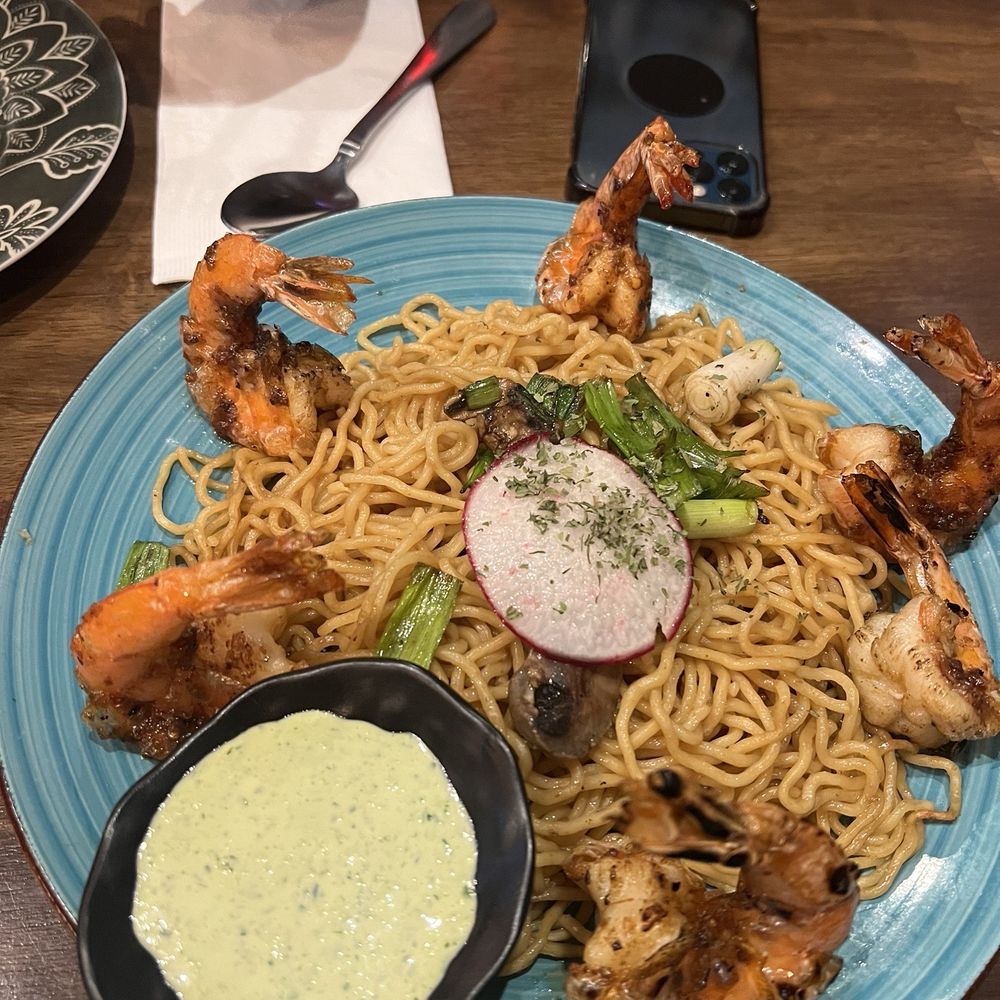 OMELI Kitchen - Cajun Tiger Prawn Garlic Noodles - Vietnamese Near Me - Fullerton, California OMELI Kitchen - Cajun Tiger Prawn Garlic Noodles - Vietnamese Near Me - Fullerton, California